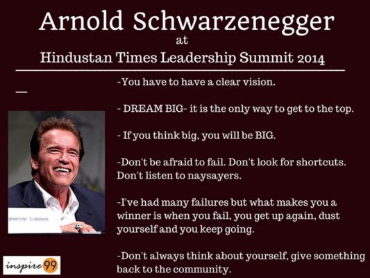 leadership, summit,hindustan times leadership summit, leadership summit arnold, Arnold schwarzenegger, Arnold schwarzenegger quotes