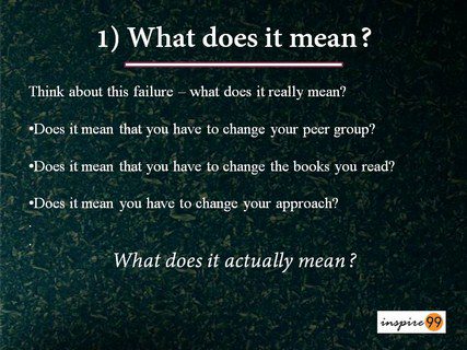 What does the failure mean What is the meaning of failure, failure meaning, understand failure