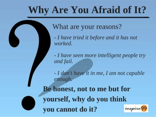 7 Practical Tips to build Self Confidence 3 break down fear for self confidence, source of lack of self confidence, lack of self confidence, fear for self esteem