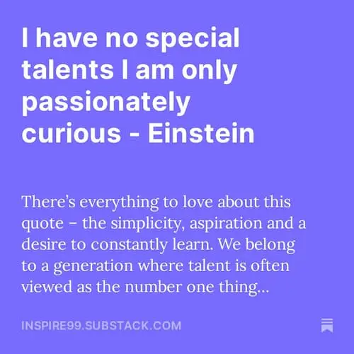 I have no special talents I am only passionately curious 1 Passionately curious quote by Albert Einstein