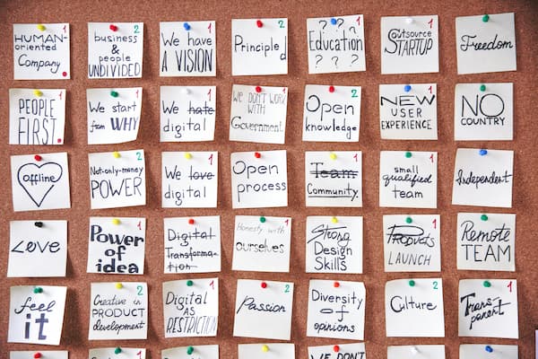 Product vision startup